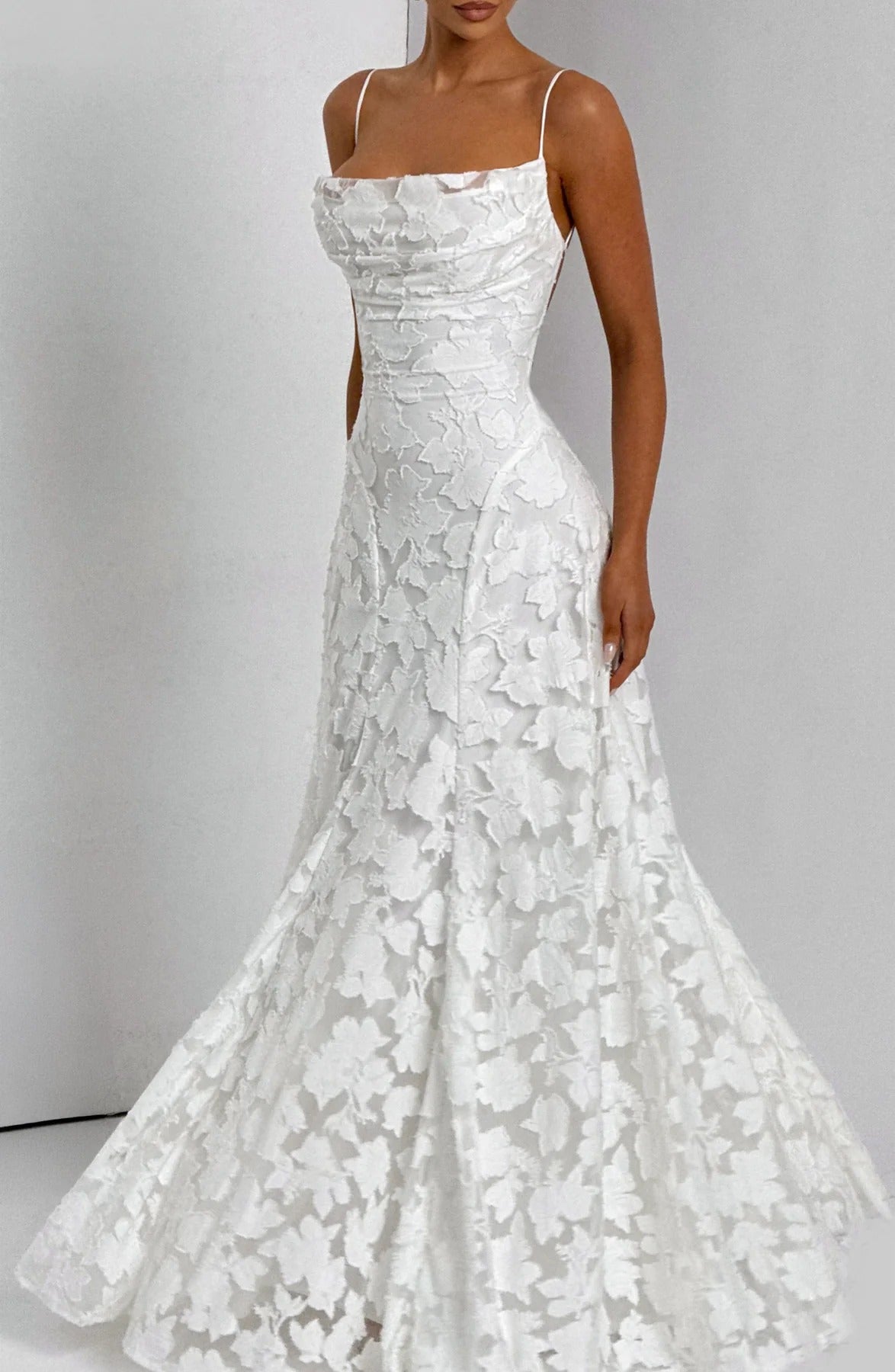 Briar | Women's Floral Sleeveless Maxi Wedding Guest Dress