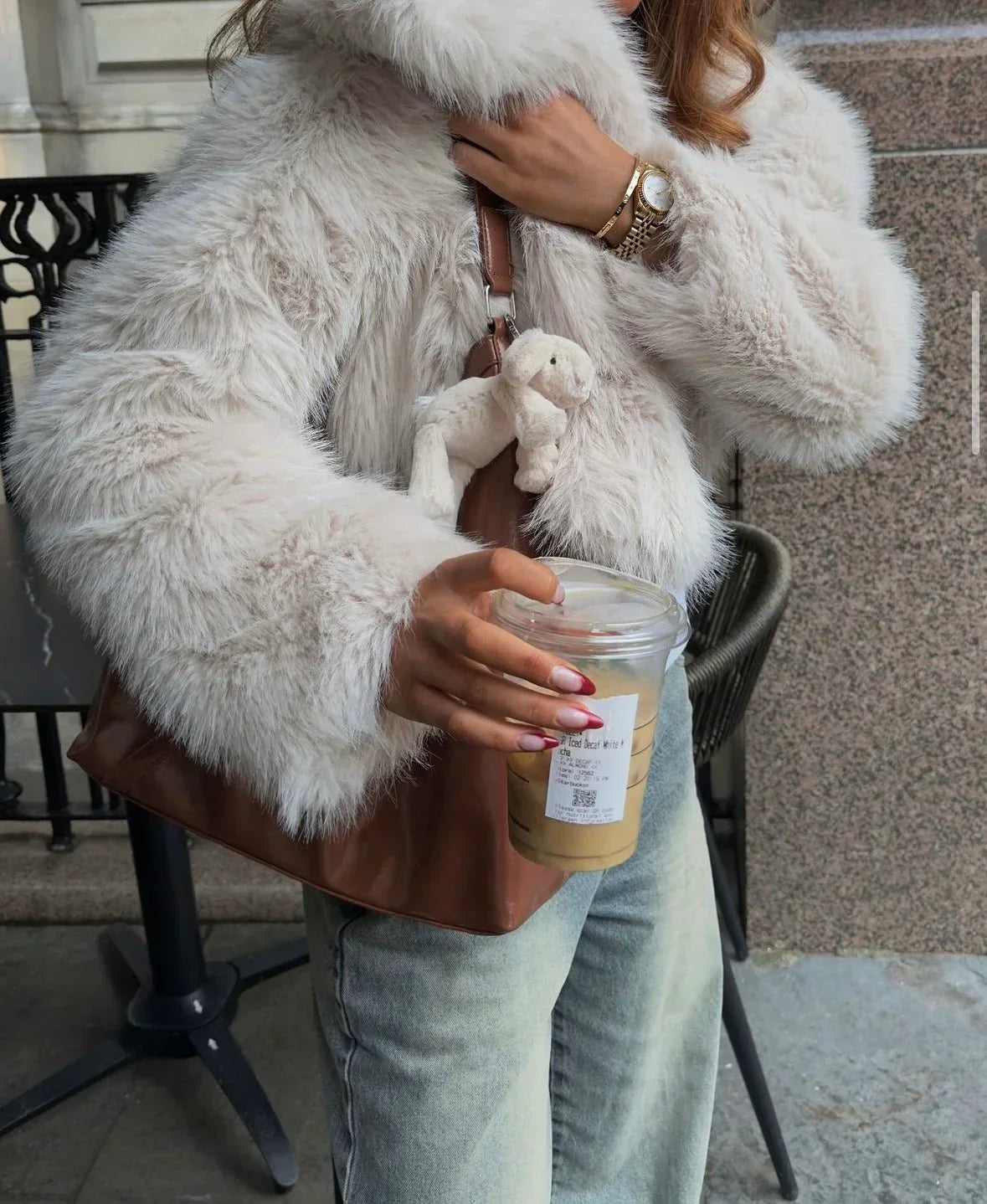 Abigail | Women's Oversized Faux Fur Coat