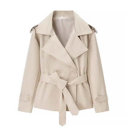 Ainsley | Women's Belted Double Breasted Trench Coat Jacket