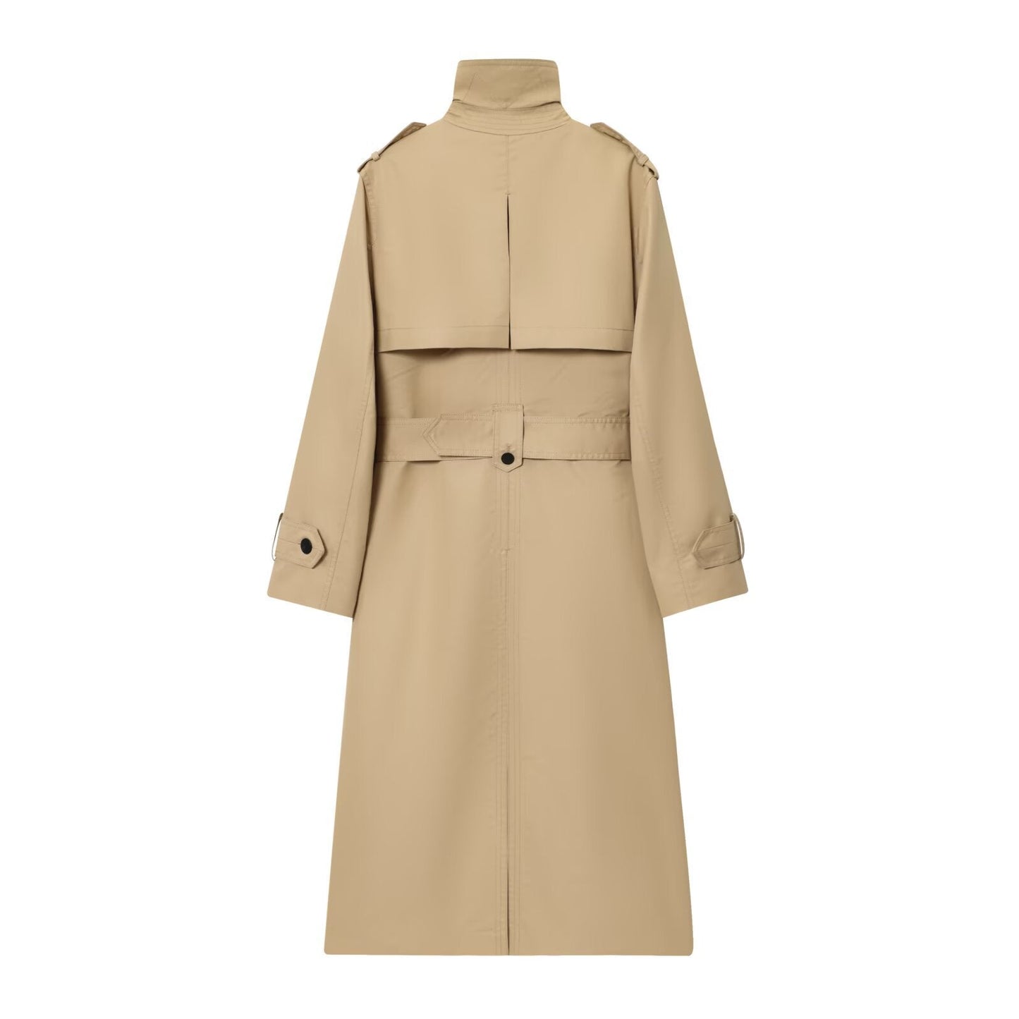 Alexandra | Women's Belted Double Breasted Long Trench Coat