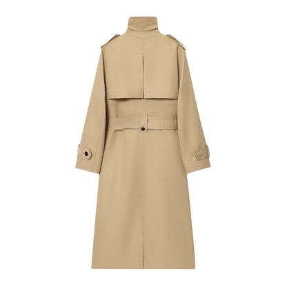 Alexandra | Women's Belted Double Breasted Long Trench Coat
