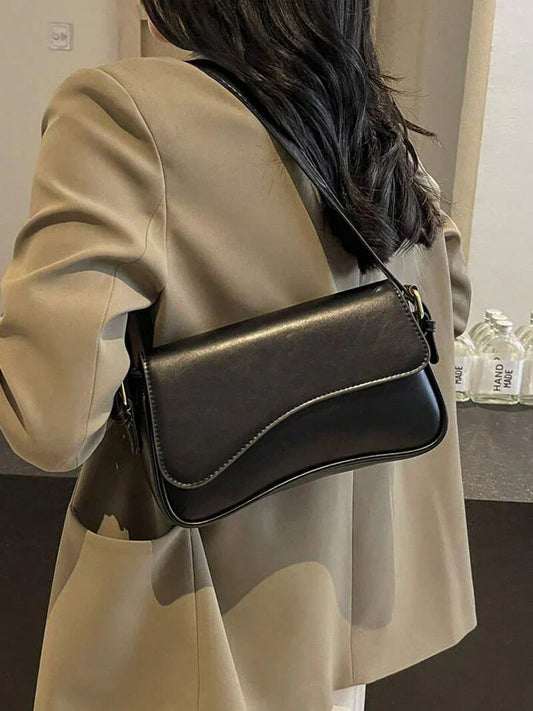 Amina | Women's Faux Leather Shoulder Bag