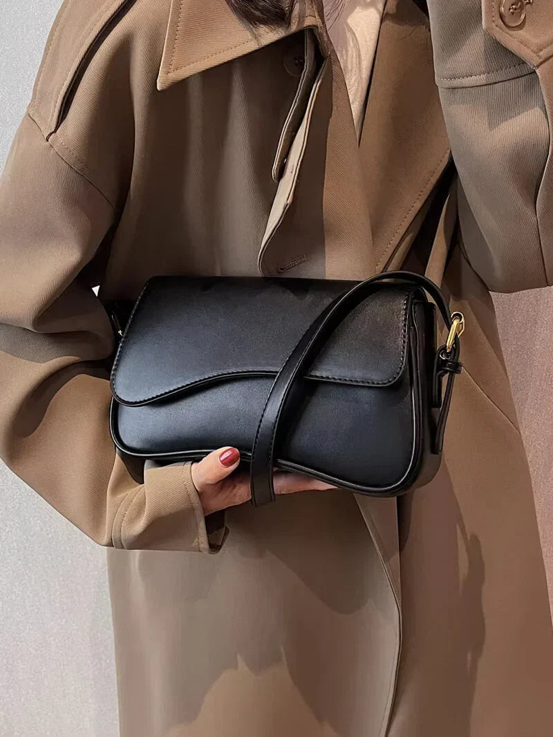 Amina | Women's Faux Leather Shoulder Bag
