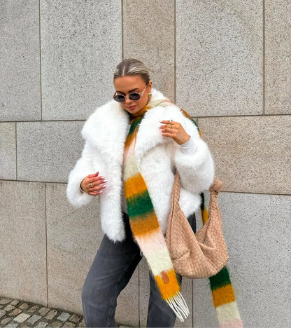 Ava | Women's Oversized Faux Fur Coat