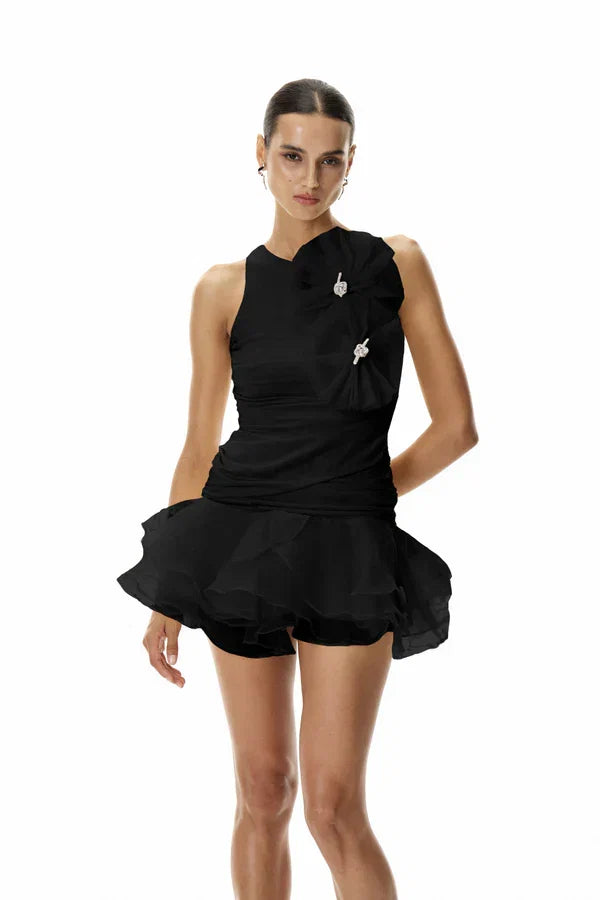 Ayleen | Women's Sleeveless Mini Cocktail Dress