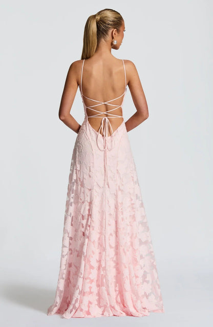 Briar | Women's Floral Sleeveless Maxi Wedding Guest Dress