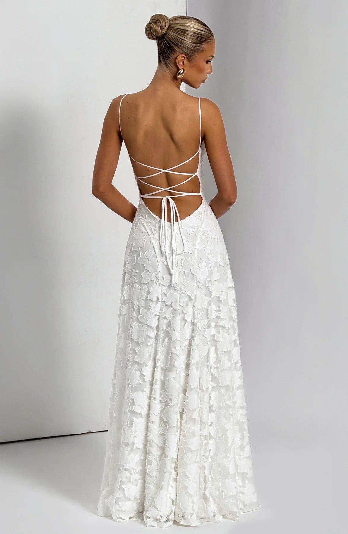 Briar | Women's Floral Sleeveless Maxi Wedding Guest Dress