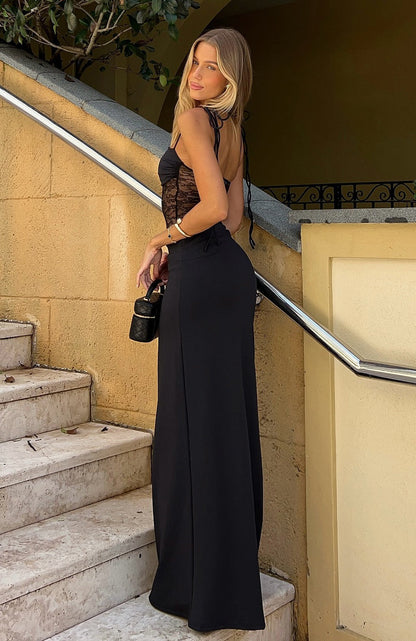 Brietta | Women's Sleeveless Lace Maxi Summer Dress