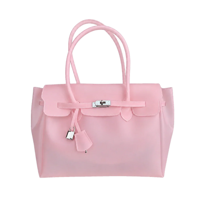 Eileen | Women's Structured Faux Leather Top Handle Satchel Bag