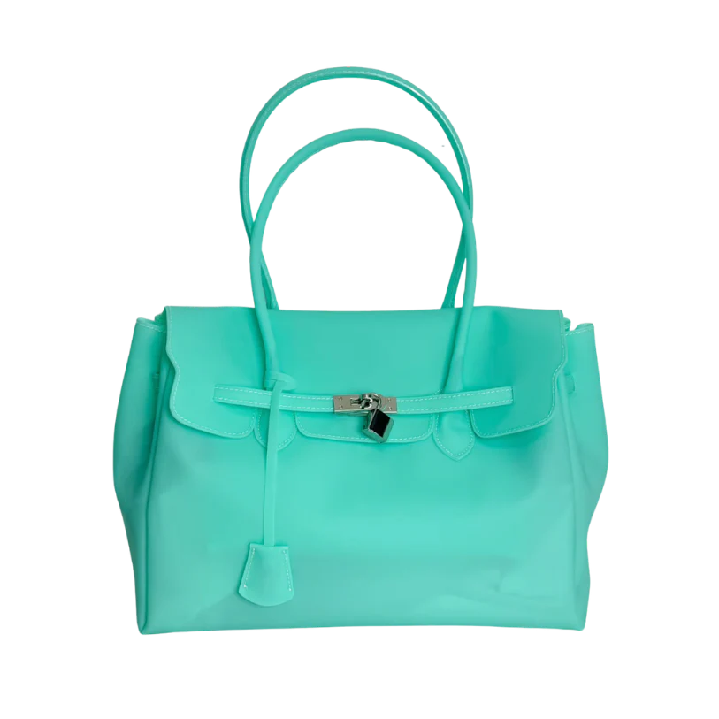 Eileen | Women's Structured Faux Leather Top Handle Satchel Bag
