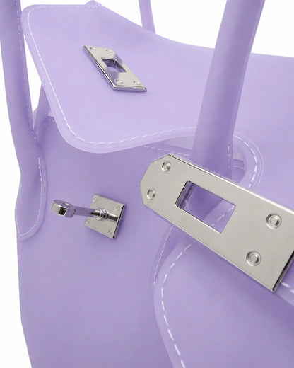Eileen | Women's Structured Faux Leather Top Handle Satchel Bag