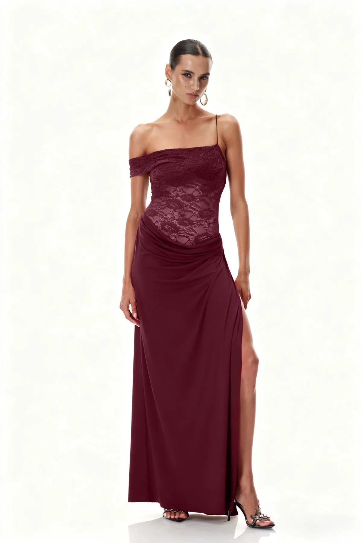 Emily | Women's Elegant Lace Maxi Summer Dress