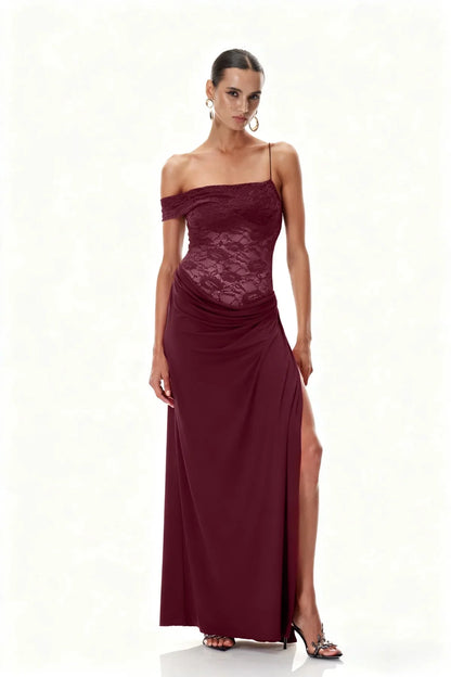 Emily | Women's Elegant Lace Maxi Summer Dress