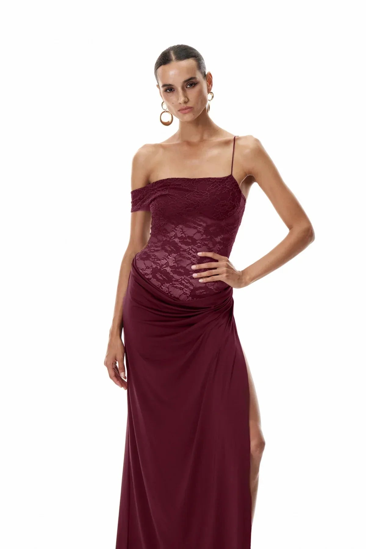 Emily | Women's Elegant Lace Maxi Summer Dress