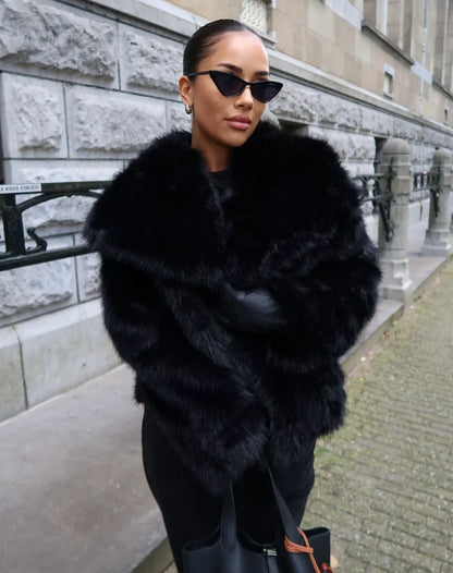 Isabella | Women's Oversized Faux Fur Coat