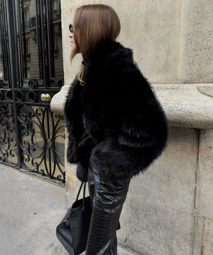 Isabella | Women's Oversized Faux Fur Coat