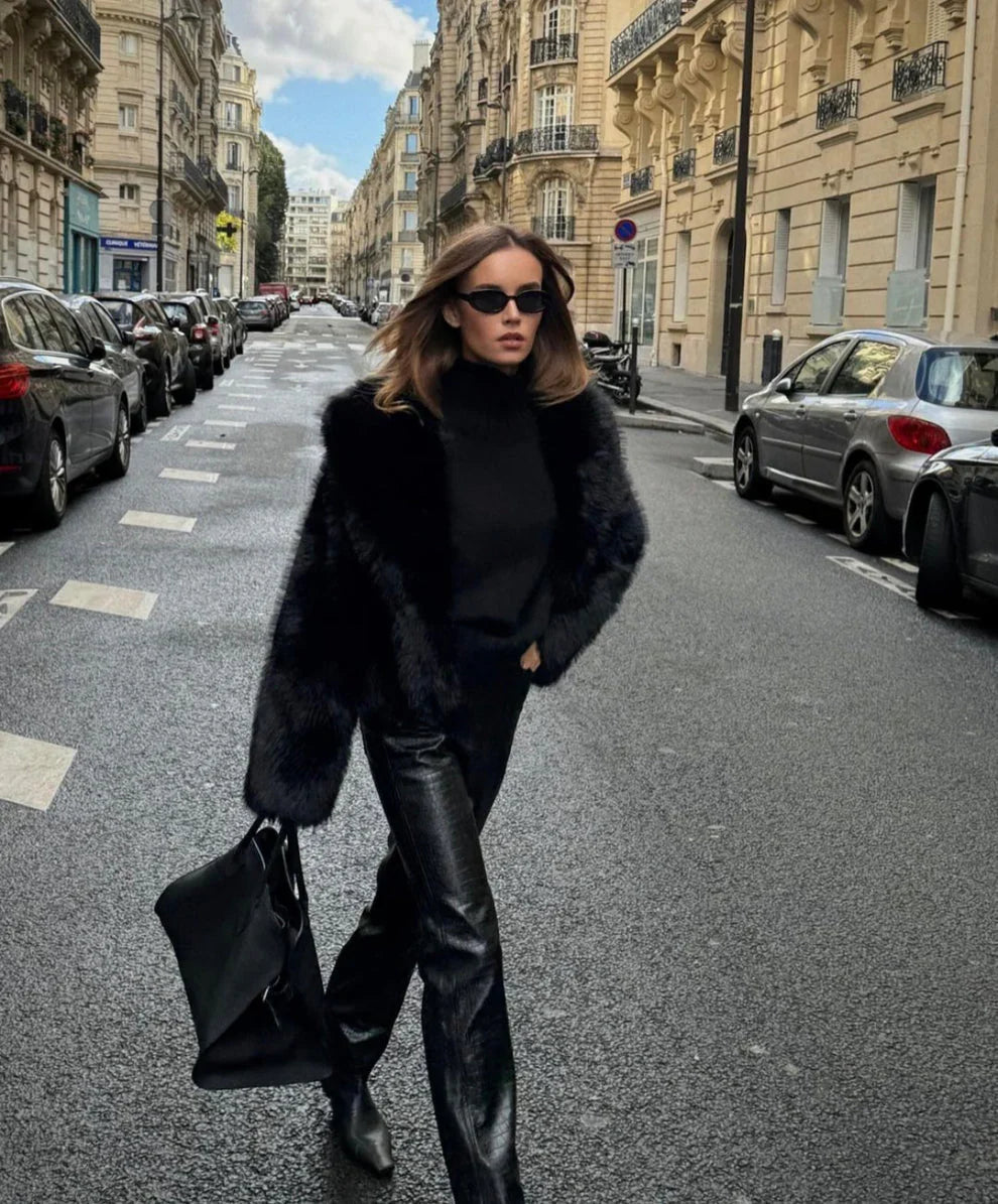 Isabella | Women's Oversized Faux Fur Coat