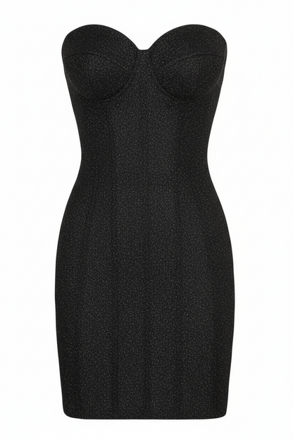 Ivy | Women’s Strapless Glitter Corset Mini Party Dress