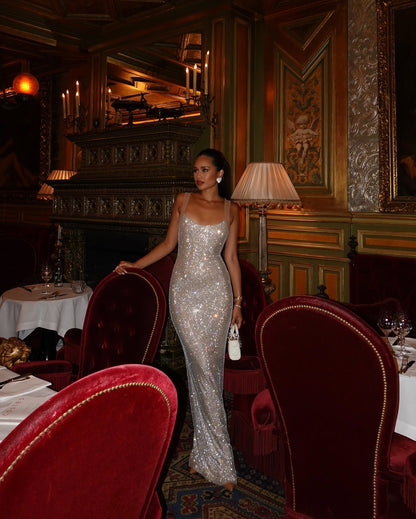 Jessica | Women's Radiant Sequin Maxi Prom Dress