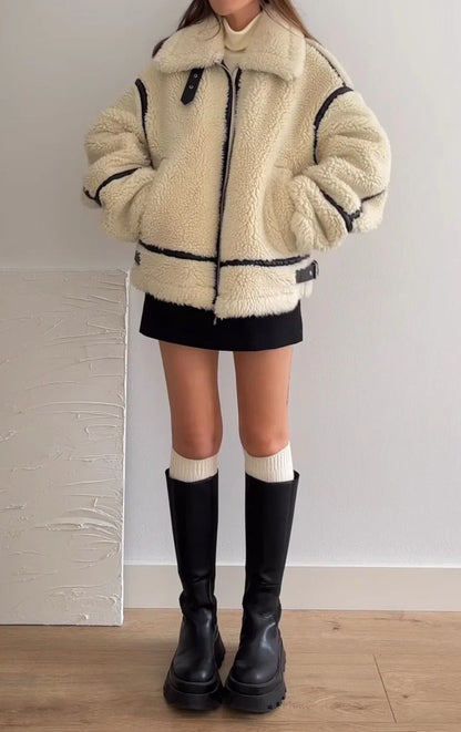 Katherine | Women's Oversized Teddy Jacket
