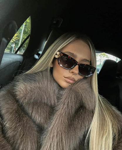 Lily | Women's Oversized Faux Fur Coat