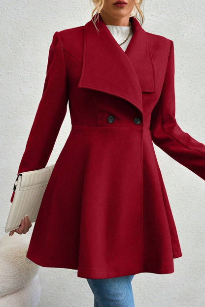 Meredith | Women's Open Front Shawl Collar Longline Jacket