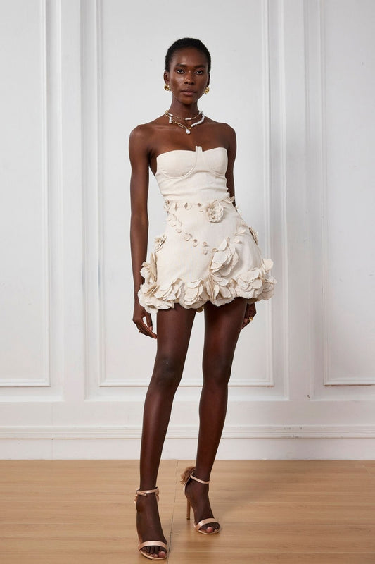 Monroe | Women's Corset Strapless Mini Cocktail Dress