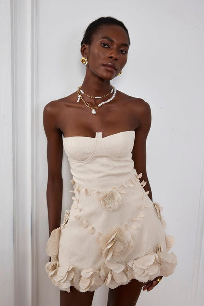 Monroe | Women's Corset Strapless Mini Cocktail Dress