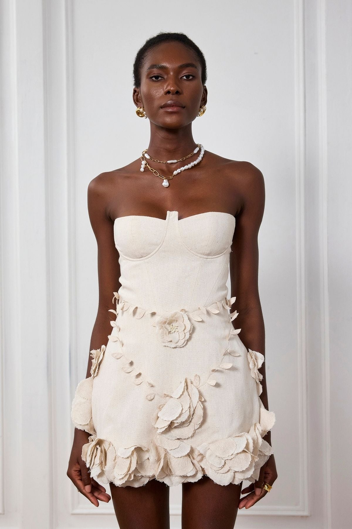 Monroe | Women's Corset Strapless Mini Cocktail Dress