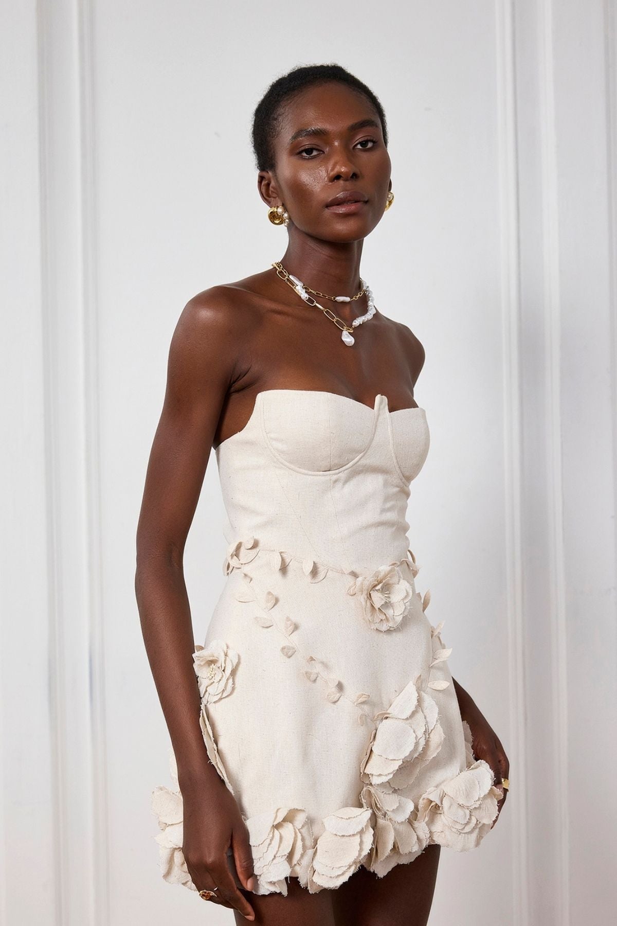 Monroe | Women's Corset Strapless Mini Cocktail Dress