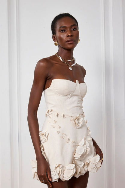 Monroe | Women's Corset Strapless Mini Cocktail Dress
