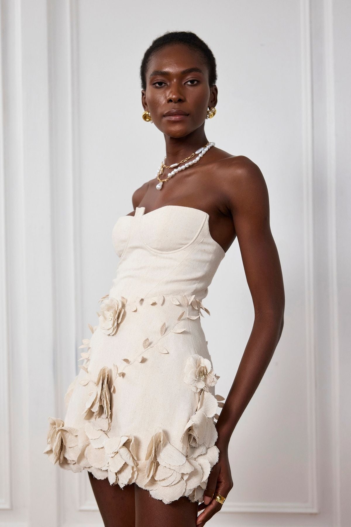 Monroe | Women's Corset Strapless Mini Cocktail Dress