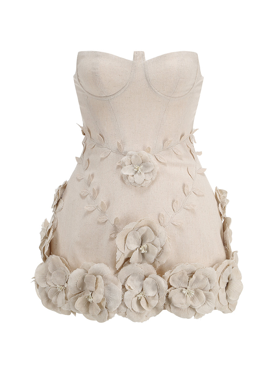 Monroe | Women's Corset Strapless Mini Cocktail Dress