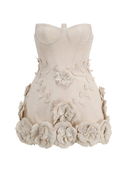 Monroe | Women's Corset Strapless Mini Cocktail Dress