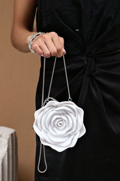 Nadia | Women's Floral Rose Crossbody Clutch Bag