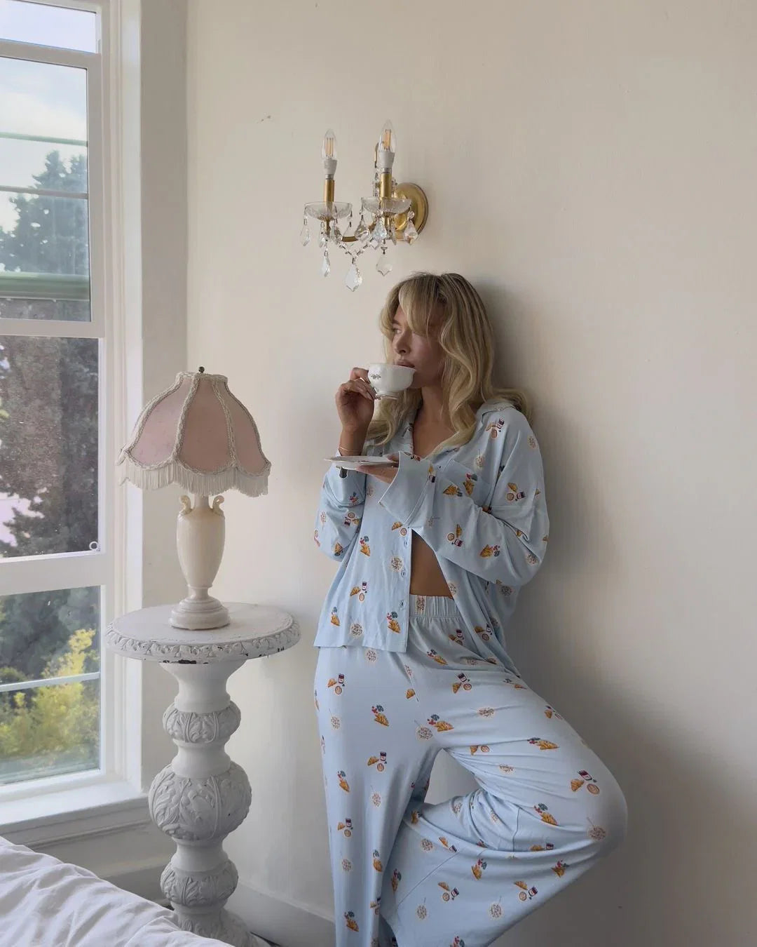 Nicole | Women’s Cozy Printed Pyjama Set