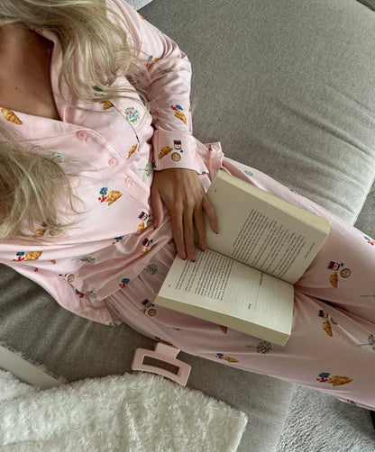 Nicole | Women’s Cozy Printed Pyjama Set