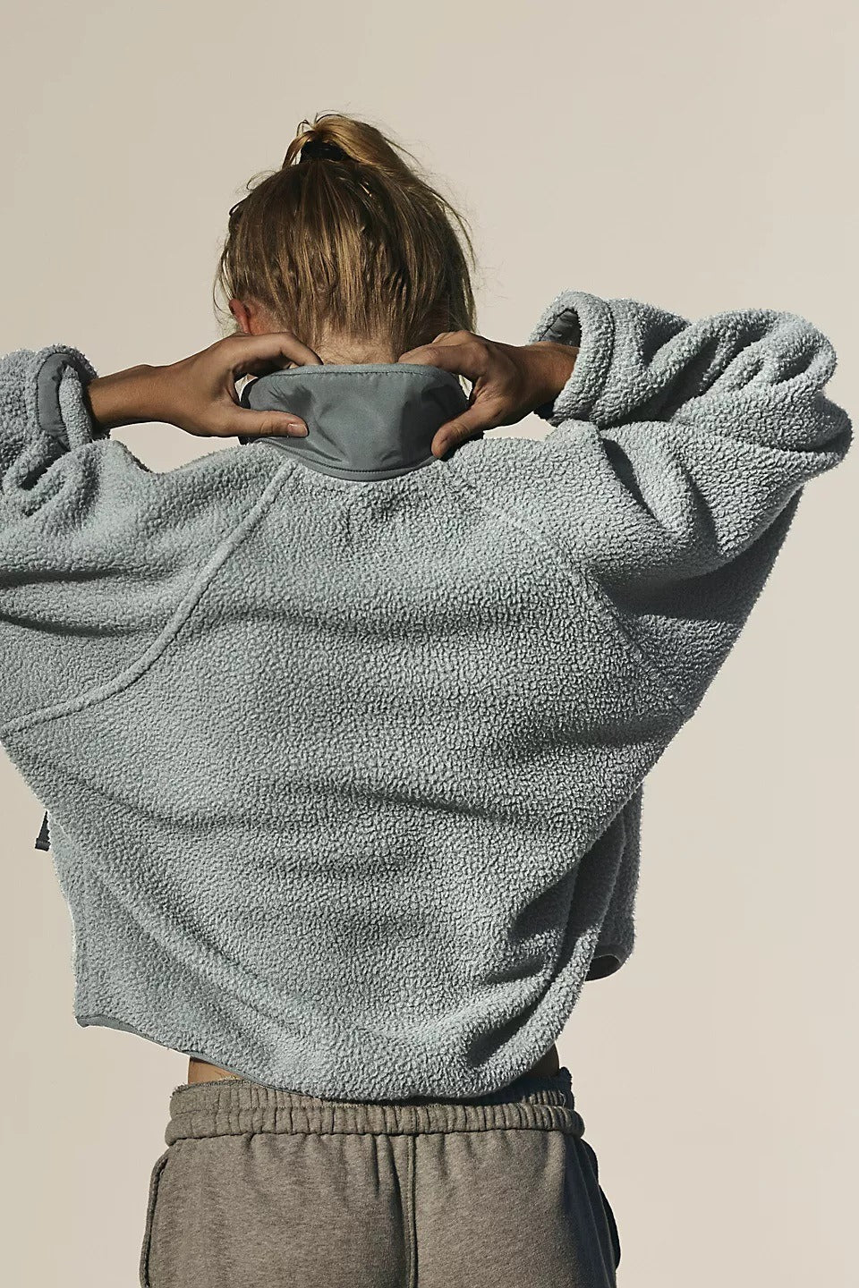 Regine | Women's Sherpa Fleece Teddy Jacket with Buttons