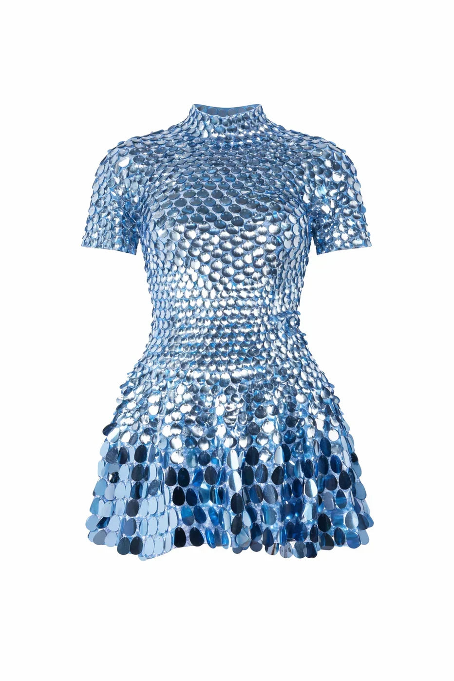 Sadie | Women's High Neck Sequin Mini Dress