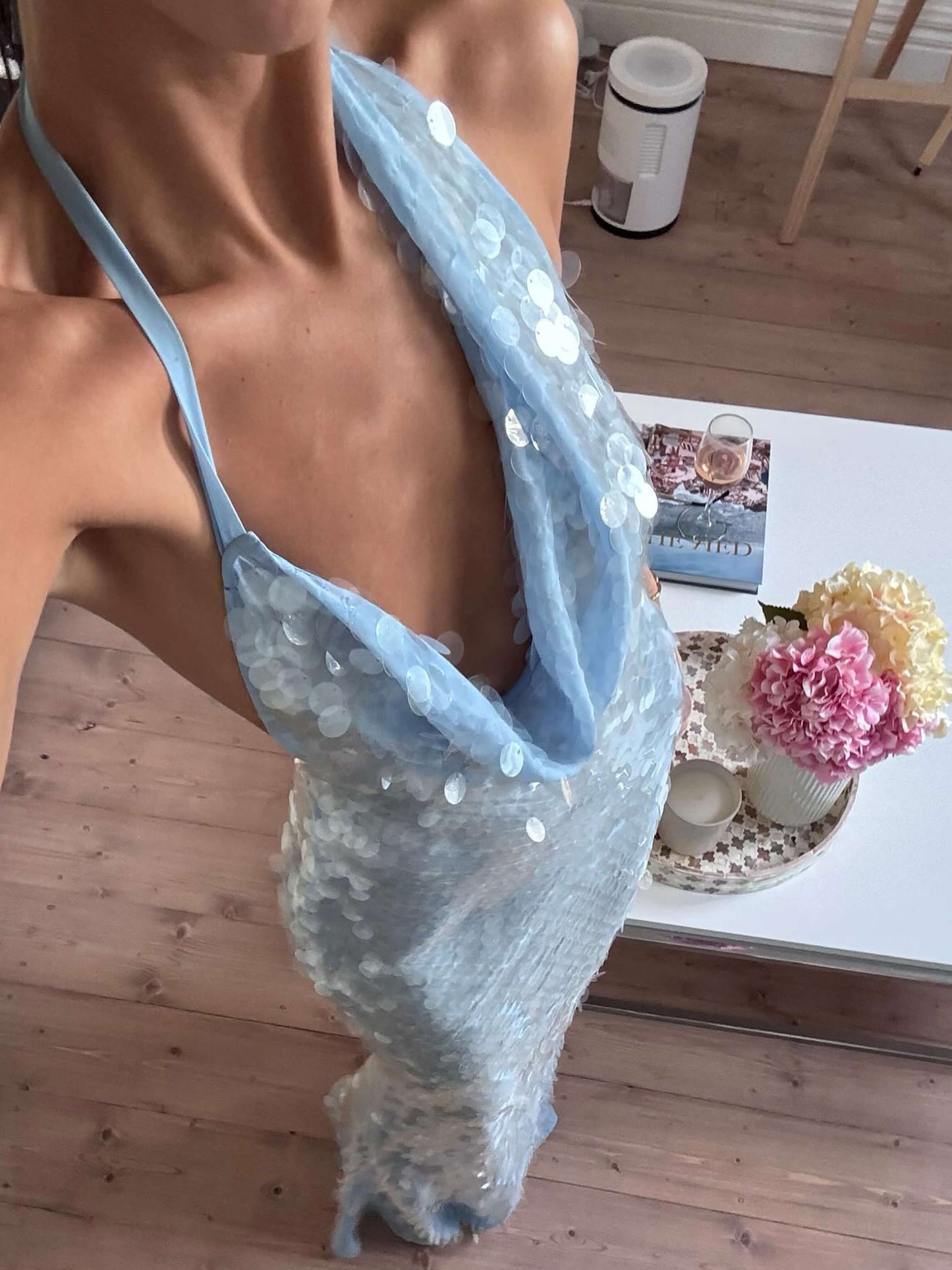Suzy | Women's Sleeveless Sequin Maxi Summer Dress