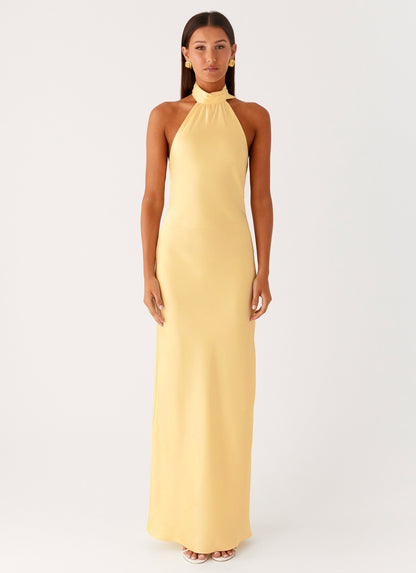 Keena Scarf Maxi Dress