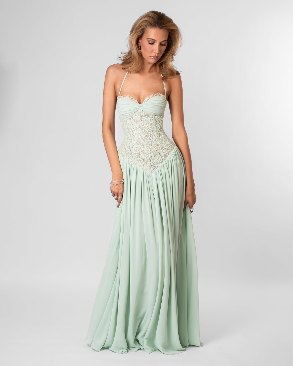 Isabella Lace Maxi Dress