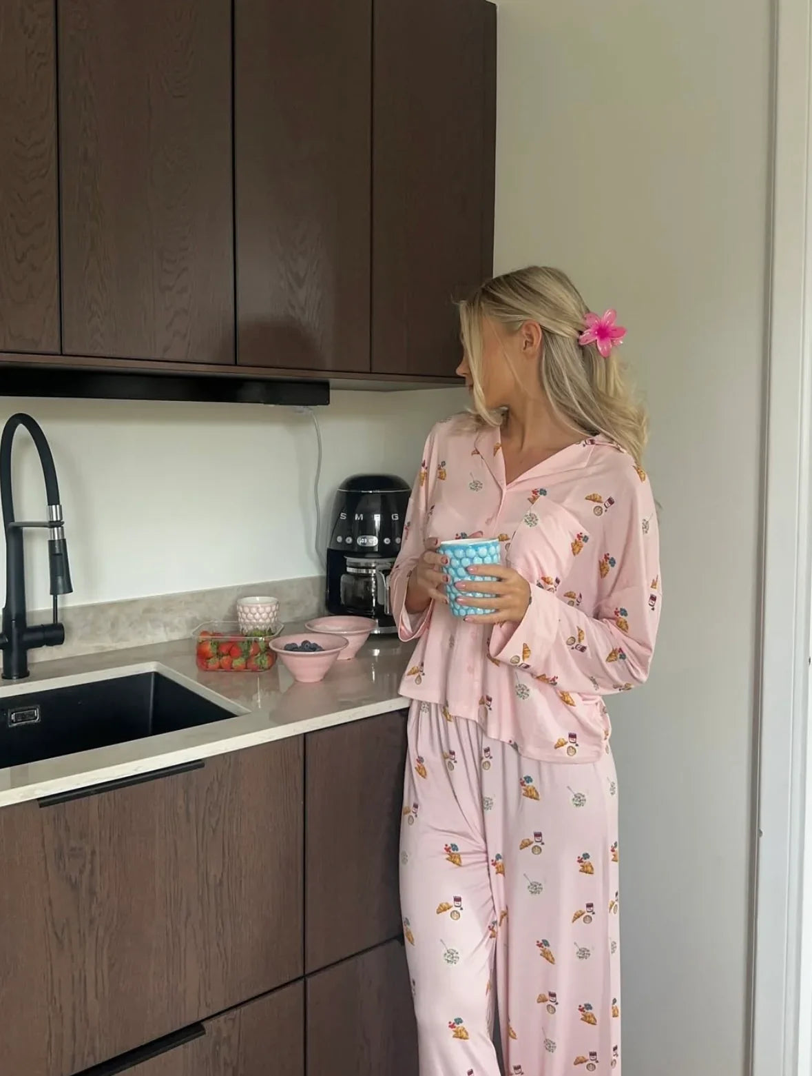 Nicole | Women’s Cozy Printed Pyjama Set